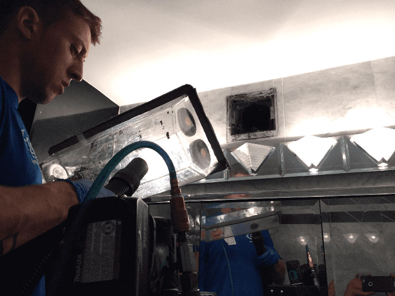 Duct cleaning services